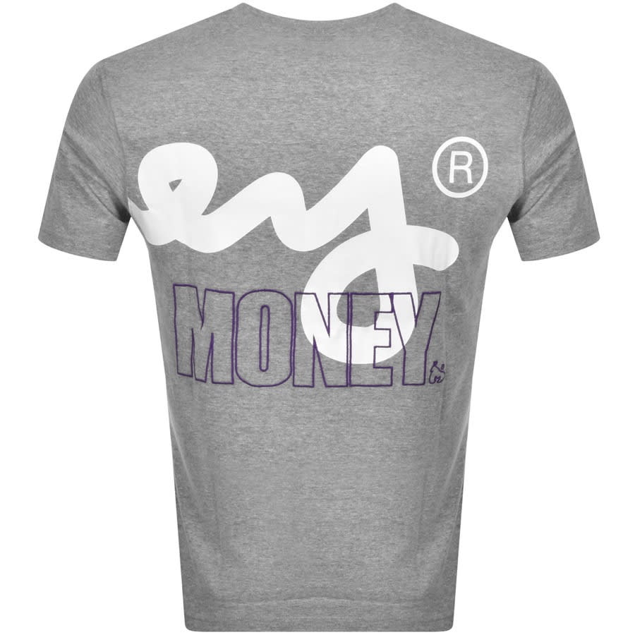 Alternative Image for ProductMoney Crew Neck Logo T Shirt Grey2